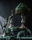 Bordlampe - Papegøye m/Skjerm, Grønn thumbnail