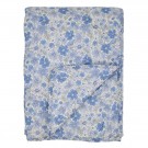 Aix Quilt m/blomster - Blå thumbnail