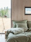Flemming Flanellsengesett - Dempet Grønn, 140x200cm thumbnail