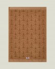 Lexington Håndkle i Velur m/Jacquard Ornament - Fudge, 30x50cm thumbnail