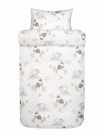 Trysil Flanell Sengesett, Dempet Brun 140x220cm thumbnail