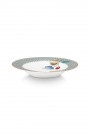 PIP Blooming Tales Dyp Tallerken 21,5cm - Blå thumbnail