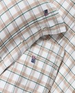 Lexington Flanell Sengesett - Beige/Grønn, 140x220cm thumbnail