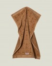 Lexington Håndkle i Velur m/Jacquard Ornament - Fudge, 70x130cm thumbnail