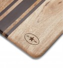 Wood Serving Board with Stripes (Size 40x28cm) thumbnail