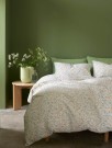 Clara Kreppsengesett - Vårgrønn, 140x200cm thumbnail