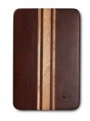 Wood Serving Board with Stripes (size 30x20cm) thumbnail