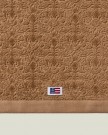 Lexington Håndkle i Velur m/Jacquard Ornament - Fudge, 30x50cm thumbnail