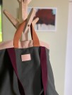 UND Everyday Tote - Olive/Sand/Navy thumbnail