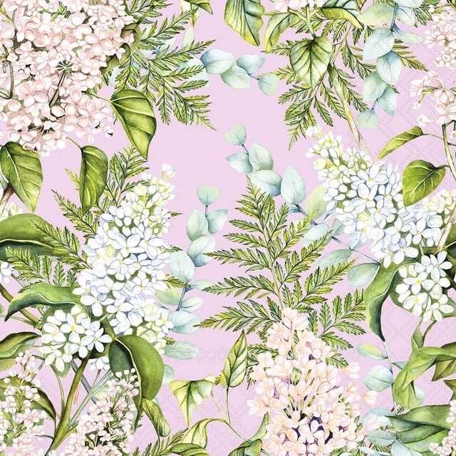 Serviettene fra Ambiente er produsert i papir av topp kvalitet, og det brukes kun miljøvennlige materialer. Serviettene har papir i tre lag.